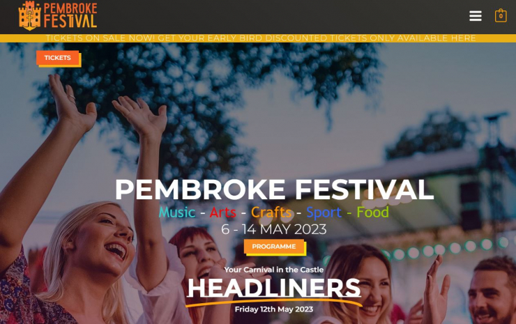 PROUD KEY SPONSOR OF PEMBROKE FESTIVAL